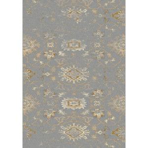 Šedý koberec Universal Fusion Pure Grey, 80 x 150 cm