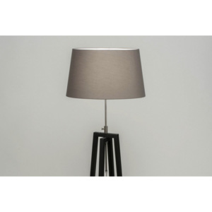 Stojací designová lampa Paola Abetone Black and Grey (Kohlmann)