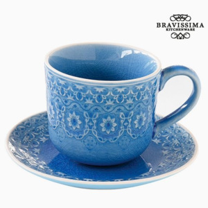 Hrnek na přípravu čaje Porcelán Modrý by Bravissima Kitchen