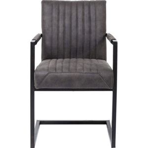 Konzolová židle s opěrkou Liberty Grey