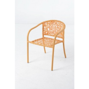 NEST zahradní židle - oranžová Dimenza DF-001591