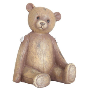 Hnědý medvídek dekorace pro děti 7 x 9 x 11 cm (Clayre & Eef)