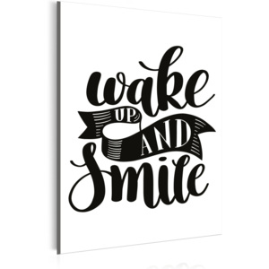 Wake up and smile (30x40 cm) - Murando DeLuxe