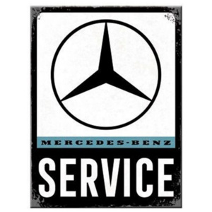 Plechová cedule Mercedes Service