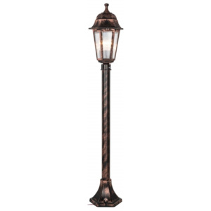 Venkovní svítidlo bronzové barvy Lampas, výška 98 cm