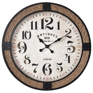 Nástěnné hodiny BRAD 80x80 cm (nástěnné hodiny)