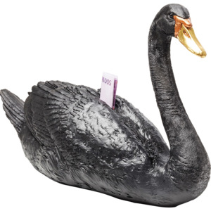 Kasička Swan - černá