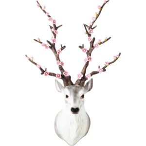 Dekorativní paroží Deer Flores