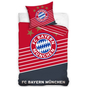 Povlečení licenční FC Bayern Mnichov červené 140x200