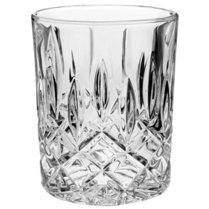 CRYSTAL BOHEMIA Sada 2 ks − Křišťálová sklenice na whisky Sheffield, Vemzu