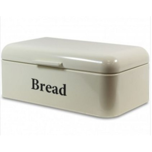 Plechový chlebník Bread béžový