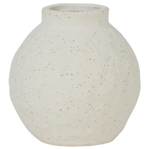 Keramická bílá váza Chomes