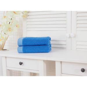 2x ručníky froté tmavě modrá 50x90 Colomba (500g/m2)
