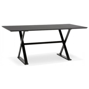 Stůl Maudel 180 x 90 Cm černý