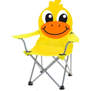 Dětská skládací židle Duckie, žlutá