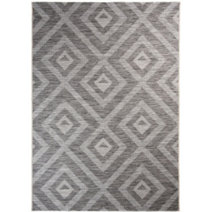 Venkovní kusový koberec Boe šedý, Velikosti 80x150cm