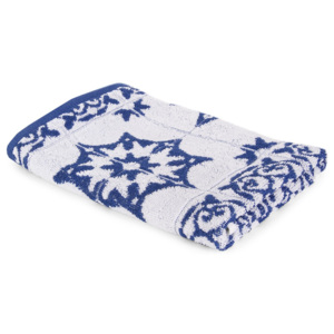 Kuchyňský ručník Mozaika modrý modra