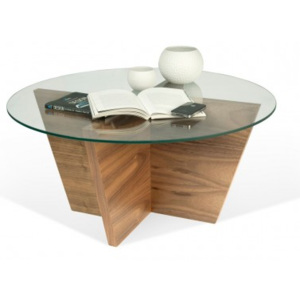 Konferenční stolek Olivia 80 cm ořech