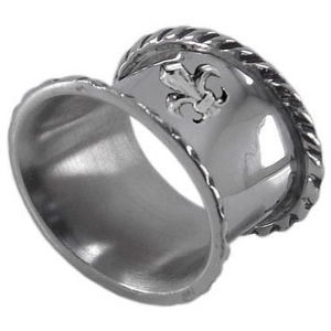 Alomi design Set 6 prstenů na ubrousky SLIM