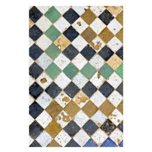 FLOORART Vinylový koberec Square Tiles 50x100 cm