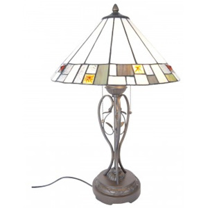 ClayreC Stolní lampa Tiffany Emmelé 5LL-5856