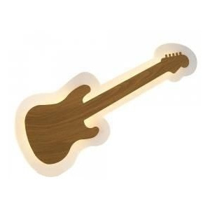 Nástěnné LED svítidlo Ozcan 2606-2 wood kytara