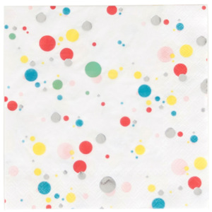 Papírové ubrousky Multicolour Bubbles