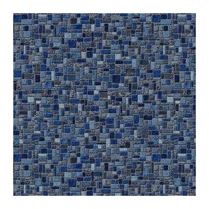 Sametový vinyl Flotex Vision Naturals ROLE (Mosaic sapphire 010025)
