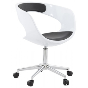 Kancelářská židle Felixia bílá/černá