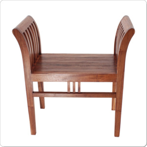 Taburetka dřevěná stylová stolička rovná MZZ37 antik dřevěné taburetky