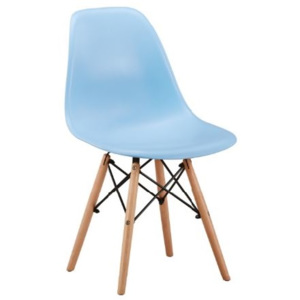Skandinávská jídelní židle AMY blue
