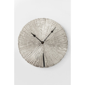 Nástěnné hodiny Albero - stříbrné