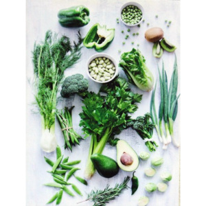 Falc Obraz na plátně - Zelená zelenina, 30x40 cm