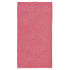Růžový ručník z egyptské bavlny Aquanova London, 55 x100 cm