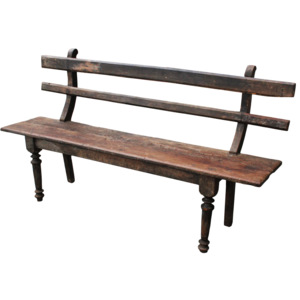 Dřevěná lavice Bali 180x88x36