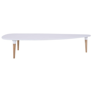 Konferenční stolek Marley 156 cm / bílá