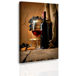 Obraz - Víno (40x60 cm) - InSmile ®