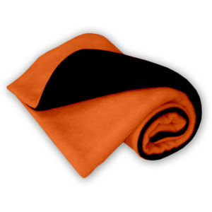 Ivemababy Deka fleece oboustranná (oranžová) DEKAOBOUSTRANNAORANZOVA