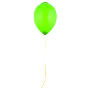 Ozcan Stropní skleněné světlo 3217-2 zelený balonek 30 cm 3217-2 green
