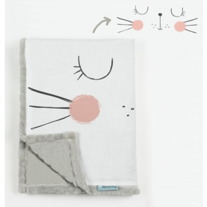 Dětská deka Little Nice Things Cat, 170 x 130 cm