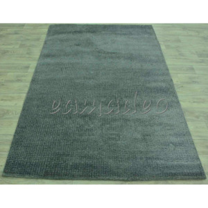 Eamadeo | Vlněný kusový koberec Indie 39 - šedý (cena za ks)