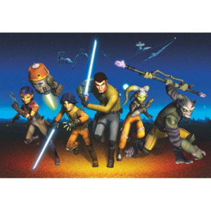 Fototapeta Komar Star Wars 8-486 Rebels Run (368 x 254 cm)