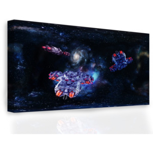 Obraz - Vesmírné koráby (60x40 cm) - InSmile ®