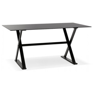 Stůl Maudel 160 x 80 Cm černý