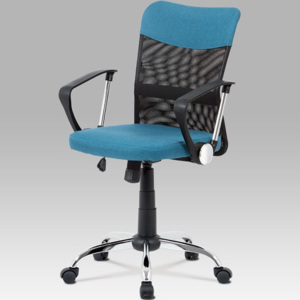 Kancelářská židle KA-V202 BLUE modrá - Autronic