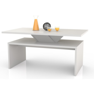 SISI bílý, moderní, stůl, konferenční stolek