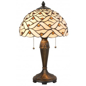 ClayreC Stolní lampa Tiffany Ruche kód: 5LL-5181