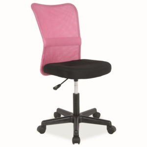 Smartshop Kancelářská židle Q-121 černá/růžová