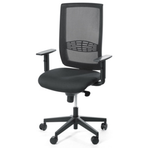 Kancelářská židle ALFA NET nosnost 160 kg, záruka 5 let