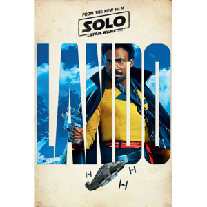 Plakát, Obraz - Solo: A Star Wars Story - Lando Teaser, (61 x 91,5 cm)